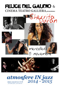 ATMOSFEREinJAZZ locandina SHERRITA