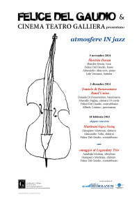 rassegna ATMOSFERE IN JAZZ