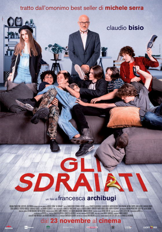 gli sdraiati poster