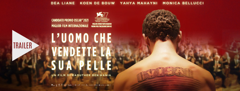 L'UOMO CHE VENDETTE LA SUA PELLE.TRAILER