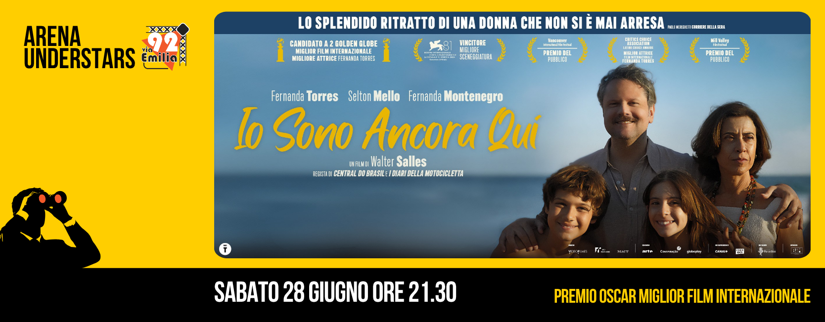 IO SONO ANCORA QUI.ARENA25